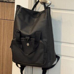 soft leather bag roll top